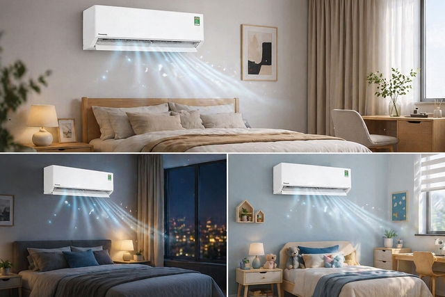 Cách dùng điều hòa Panasonic CS-U12BKH-8 cả đêm không lo hóa đơn tiền điện