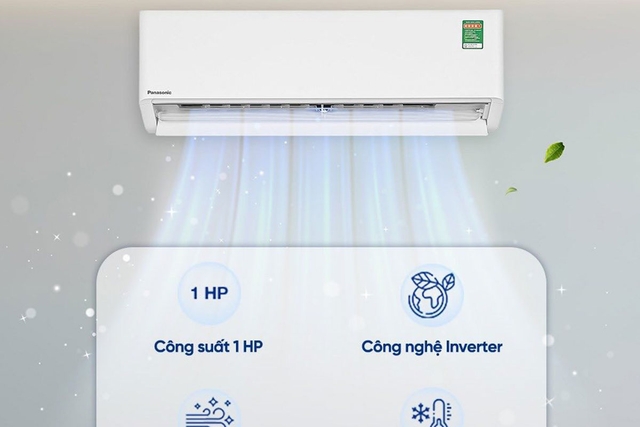 Ngủ ngon cả đêm không lo khô da với cảm biến độ ẩm trên điều hòa Panasonic CS-U12BKH-8