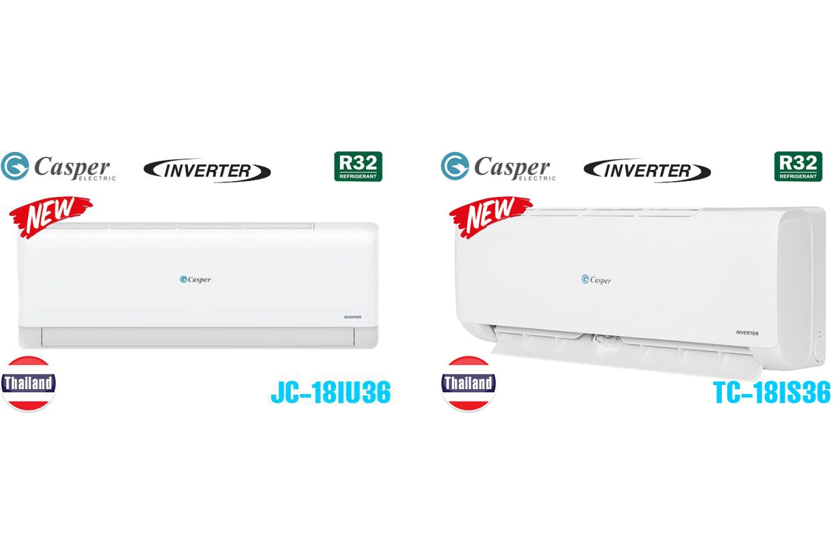 So sánh điều hòa Casper JC-18IU36 và TC-18IS36, nên chọn model nào cho hè 2026?