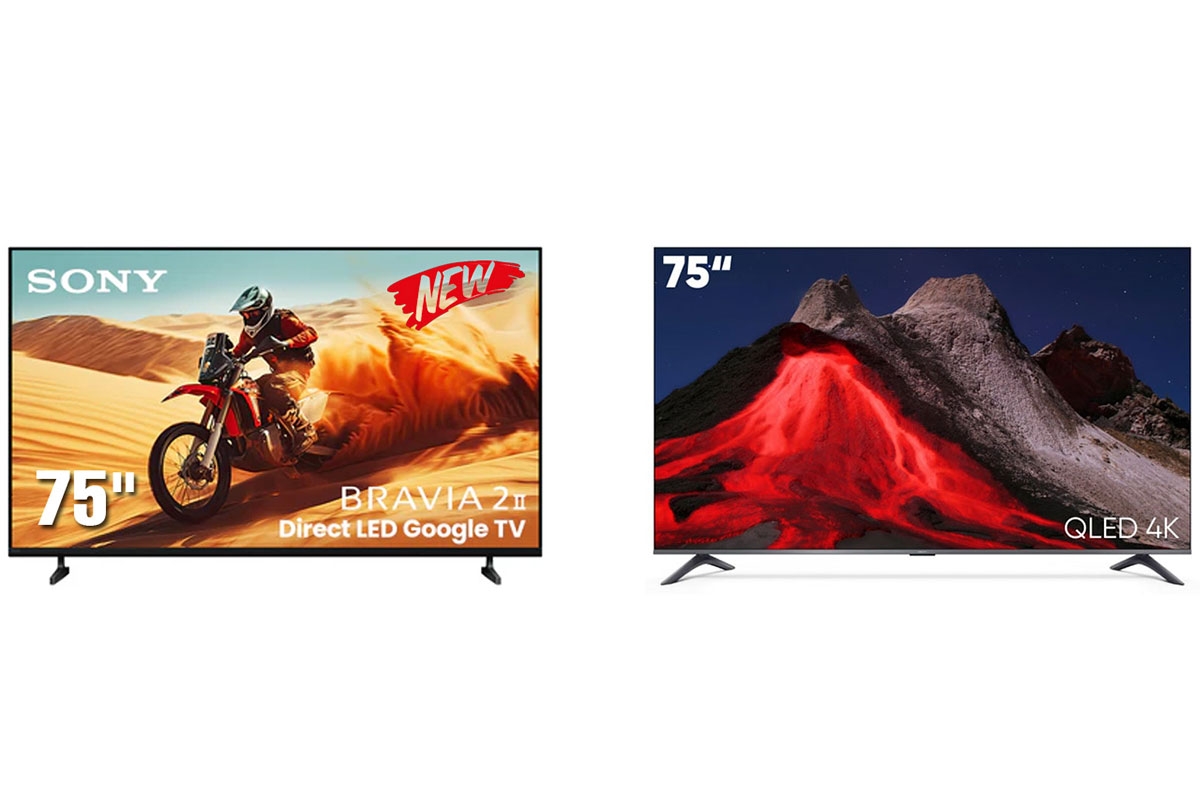 So sánh tivi Sony K-75S20M2 và Xiaomi A Pro L75MB-APSEA, nên mua tivi 75 inch nào ở 2026?