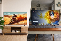 So sánh tivi Sony K-50S25VM2 và TCL 50C6KS, tivi 50 inch nào đáng mua trong 2026?