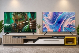 Nên chọn tivi Sony K-55S20M2 hay Casper D55UGC620, đắt xắt ra miếng hay rẻ mà chất?
