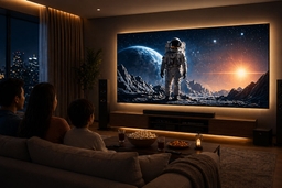 Biến phòng khách thành rạp phim IMAX với google tivi Sony 85 inch K-85XR50