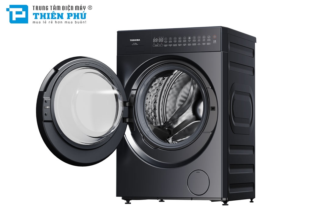 Máy Giặt Sấy Toshiba Inverter 15Kg Sấy 9Kg TWD-T35BP160MWV(MG)