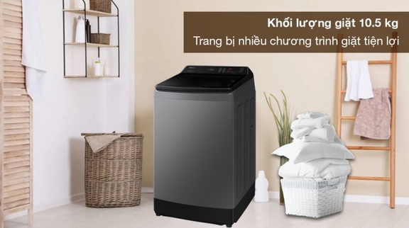Có nên mua máy giặt Samsung inverter WA10CG5745BDSV cho gia đình có trẻ nhỏ? Góc nhìn từ người dùng thực tế