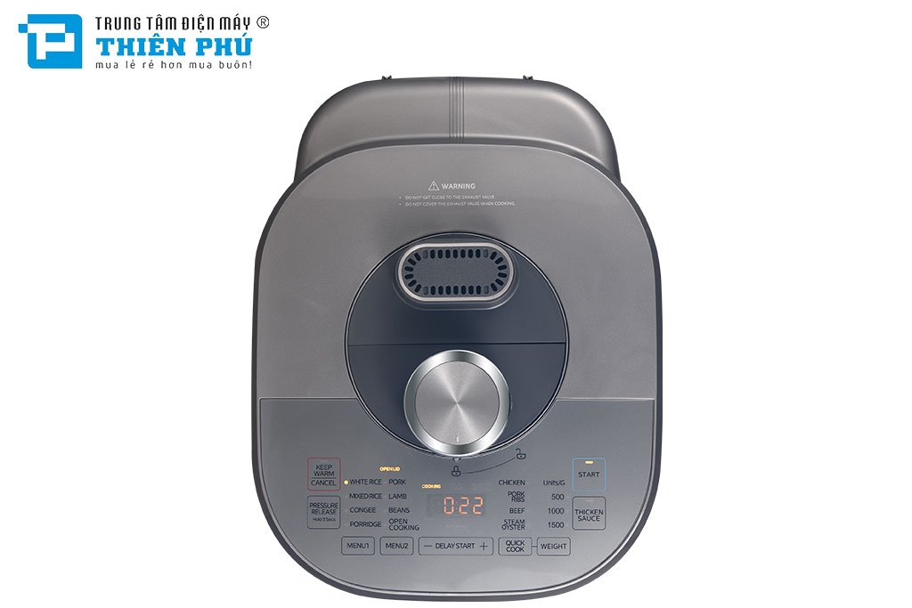 Nồi Cơm Điện Áp Suất Điện Tử Midea 1.8 Lít MY-S572VN(H)