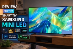 Review chi tiết smart tivi Samsung Mini LED 43 inch 4K UA43M1EH mới 2026
