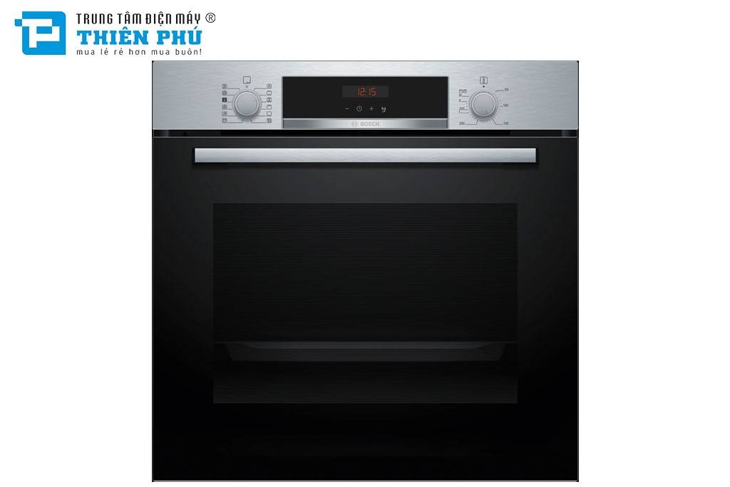 Lò Nướng Kèm Hấp Bosch HQA574ES3 71 Lít Series 4