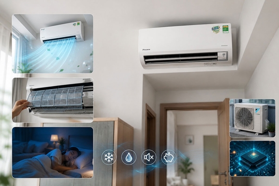 Đánh giá điều hòa Daikin FTKB60ZVMV đắt xắt ra miếng hay chỉ là cái danh thương hiệu?