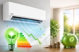 Cách tiết kiệm 60% điện năng mỗi tháng nhờ điều hòa Panasonic Inverter CS-U18BKH-8