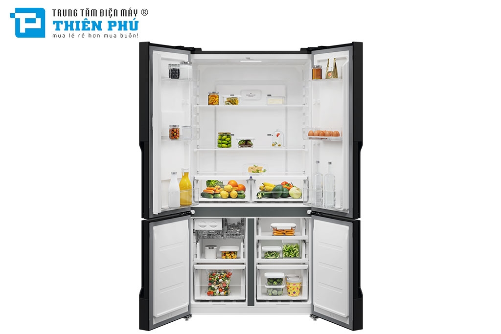 Tủ Lạnh Electrolux Inverter Multi Door 564 Lit EQE5700B-B