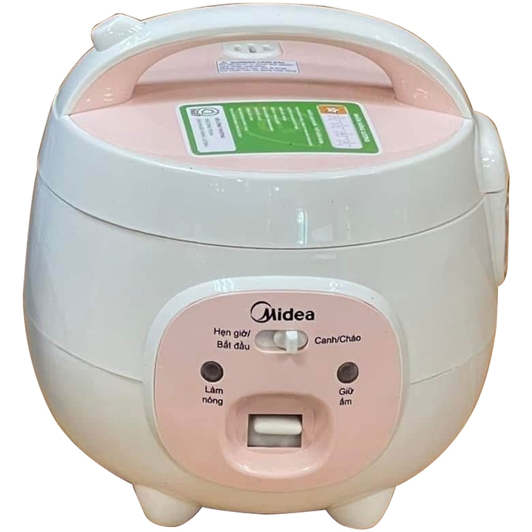 Nồi Cơm Điện Midea 0.6 Lít MRM06010BPW
