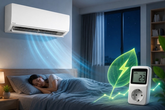 Điều hòa Panasonic CS-U24BKH-8 tốn bao nhiêu số điện một đêm? Cách dùng tiết kiệm nhất