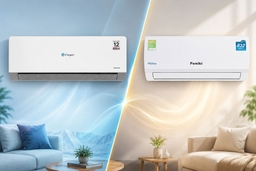 Cùng tầm giá 6 triệu, nên chọn mua điều hòa Casper QC-12IU36A hay Funiki HIC12TMU