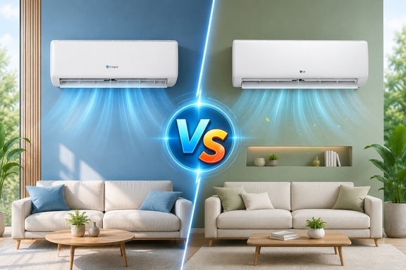 Trong tầm giá 10 triệu nên mua điều hòa Casper JC-18IU36 hay LG IFC18M1?