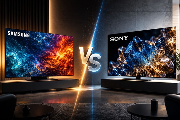 Nên chọn mua tivi Samsung hay tivi Sony, so sánh chi tiết 2026