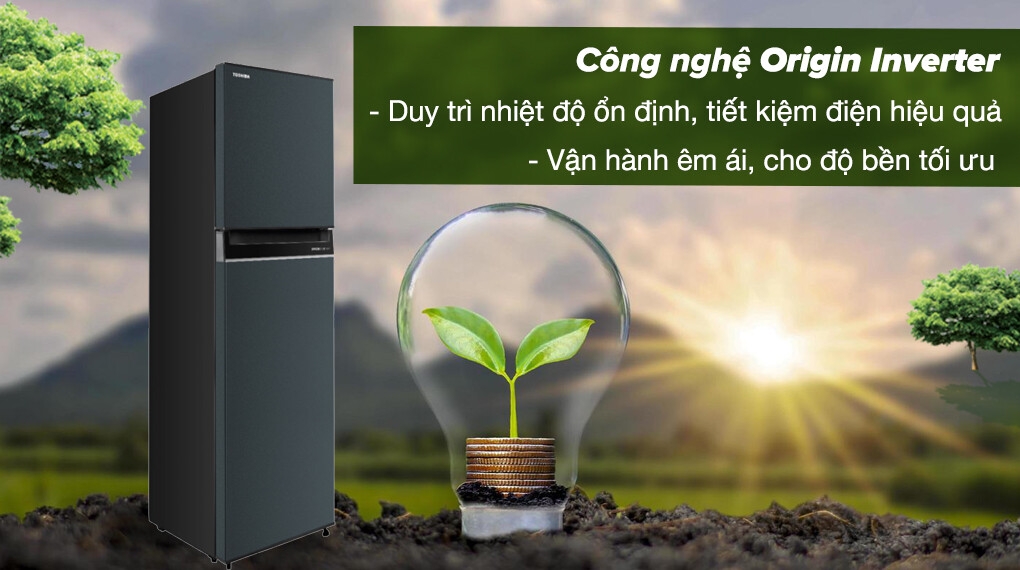 Tủ lạnh Toshiba Inverter 253 Lít GR-RT329WE-PMV(52) giải pháp bảo quản thực phẩm tối ưu cho gia đình hiện đại