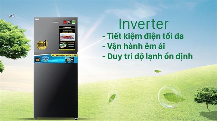 Tủ Lạnh Panasonic Inverter NR-TV341VGMV 2 Cánh Giải Pháp Bảo Quản Thực Phẩm Hiện Đại Cho Gia Đình