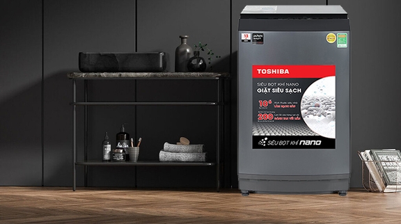 Máy Giặt Toshiba Inverter 13Kg AW-DUM1400LV(MK) Giải Pháp Giặt Giũ Hiệu Quả Cho Gia Đình Đông Thành Viên