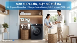 Ưu nhược điểm trên máy giặt sấy Samsung 12kg sấy 7kg WD12DB7B85GBSV?
