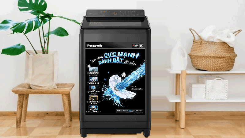 Máy Giặt Panasonic Inverter 10.5Kg NA-FD105X3BV Giải Pháp Giặt Giũ Thông Minh Cho Gia Đình Hiện Đại