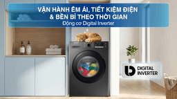Máy giặt sấy Samsung giá rẻ WD10HG4U04BBSV mới ra mắt có gì đặc biệt?