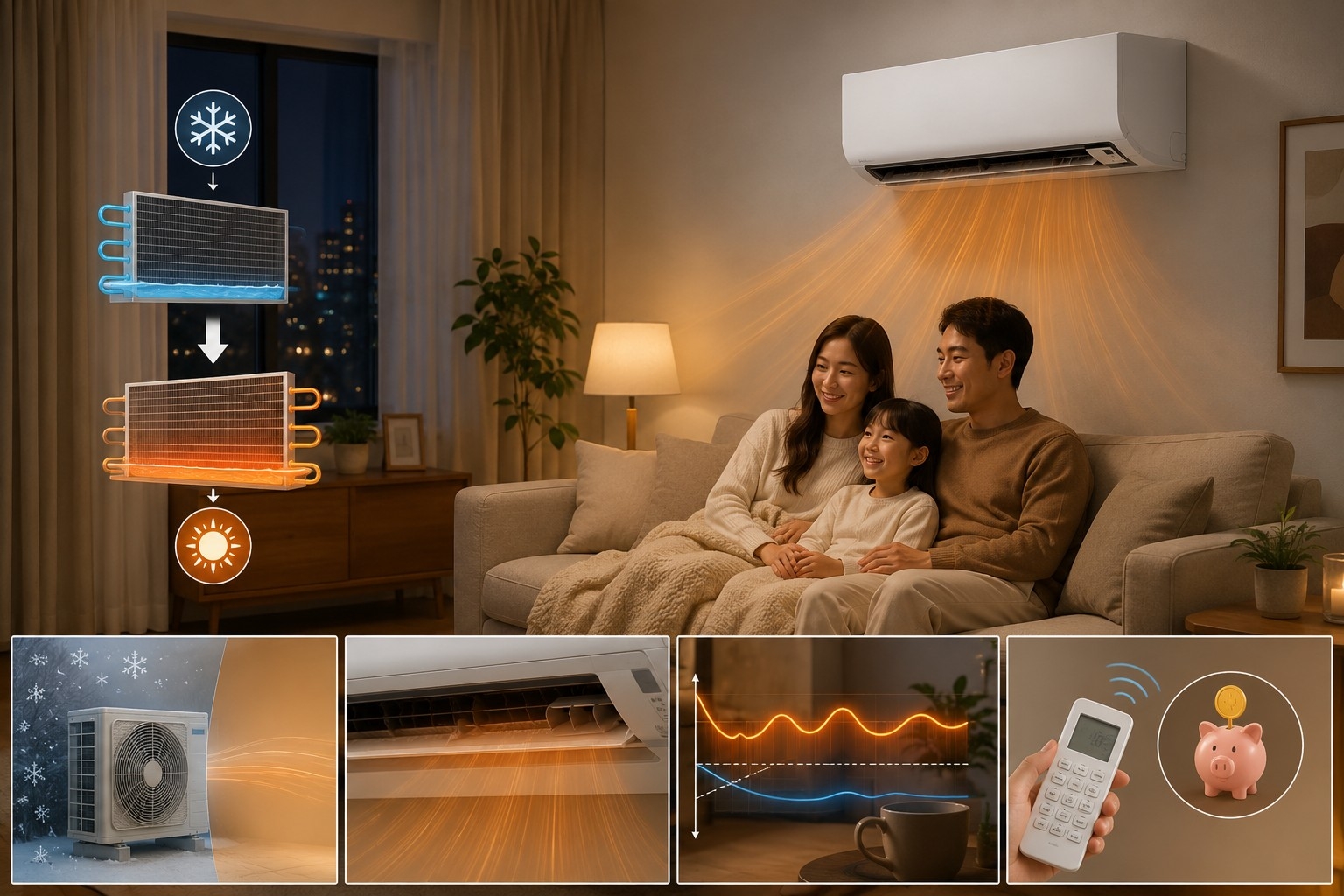 Điều hòa Daikin FTHB50ZVMV inverter 18000btu có quá lớn để dùng cho phòng ngủ?