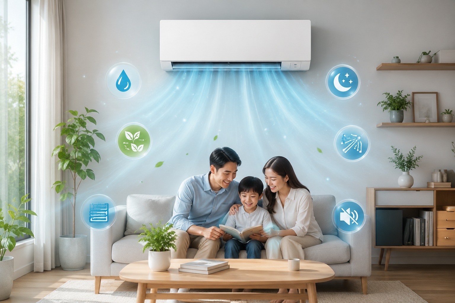 Hướng dẫn sử dụng các tính năng trên điều hòa Daikin 22000Btu FTKM60AVMV