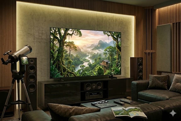 Tivi Samsung Mini LED UA65M71HAKXXV – Chuẩn hình ảnh cao cấp cho không gian sống hiện đại