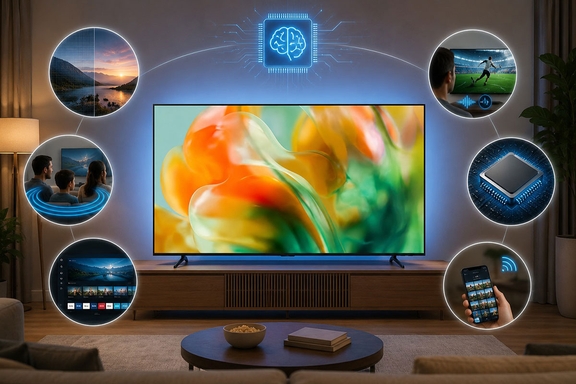 Có gì hot ở smart tivi Samsung Vision AI 65 inch UA65M80HAKXXV mới nhất?