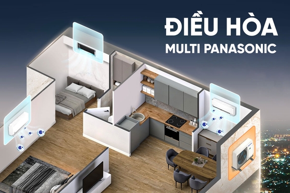 Vì sao nên chọn điều hòa multi Panasonic 2 chiều CU-4Z71WBH-8 cho ngôi nhà của mình
