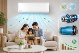 Liệu công nghệ iSave và Inverter trên điều hòa Casper JC-18IU36 có giúp giảm 50% tiền điện?