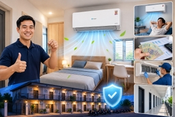 Chỉ 15 triệu điều hòa Casper 2 chiều QH-24IU36A làm mát mùa Hè, sưởi ấm mùa Đông tiết kiệm chi phí
