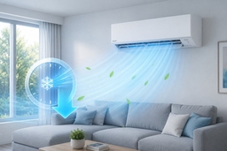 Thực tế công nghệ làm lạnh nhanh P-Tech nhanh hơn 35% trên điều hòa Panasonic CS-RU12CKH-8D