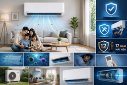 Đánh giá điều hòa Panasonic 9000btu CS-XU9BKH-8 có chế độ bảo hành ra sao?