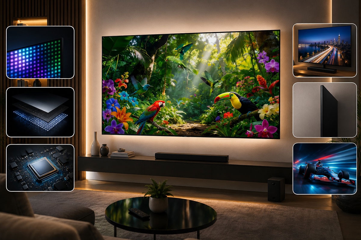 Review tivi Samsung Mini LED 55 inch UA55M1EHAKXXV ra mắt 2026 có gì đặc biệt?