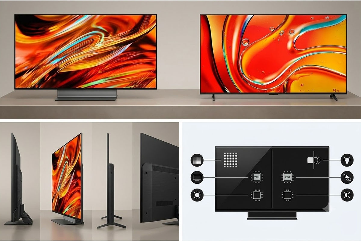 So sánh tivi Sony Bravia 7 II K-65XR70M2 và Sony Bravia 7 K-65XR70 có gì khác biệt?