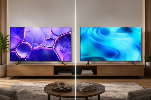 So sánh hai model tivi Samsung UA75U8500F 2025 và UA75U8500H 2026 khác gì nhau?