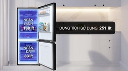 Tủ Lạnh Panasonic Inverter 251 Lít NR-SP275CPAV Lựa Chọn Tiết Kiệm Điện Và Bảo Quản Thực Phẩm Hiệu Quả Cho Gia Đình Nhỏ