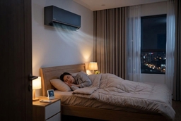 Trải nghiệm bật điều hòa Panasonic CS-AU9BKH-8 cả đêm: Tiền điện hết bao nhiêu?