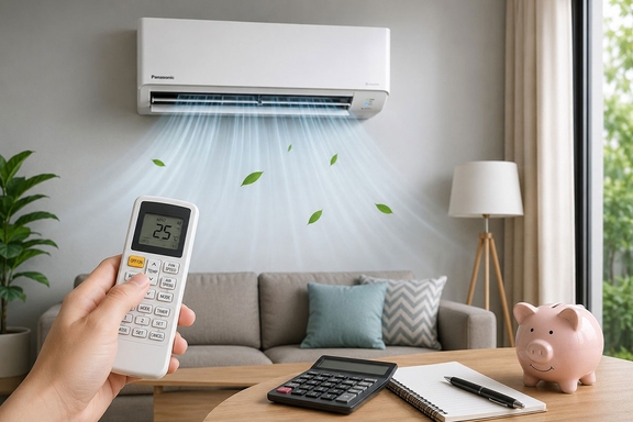 Điều hòa Panasonic CS-N18AKH-8 Non-Inverter một tháng hết bao nhiêu tiền điện?