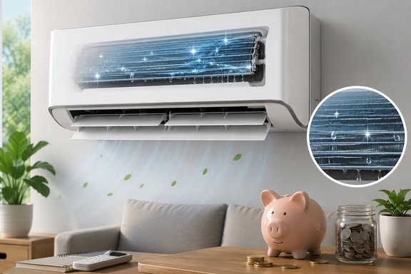 Tính năng Inside Cleaning trên điều hòa Panasonic CS-XU12BKH-8 có đỡ tiền thuê thợ vệ sinh?