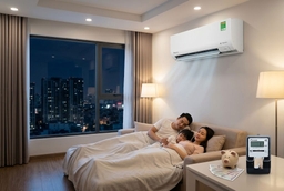 Điều hòa Daikin FTKM35AVMV 12000 1 chiều có nên lắp cho phòng ngủ trẻ em không?