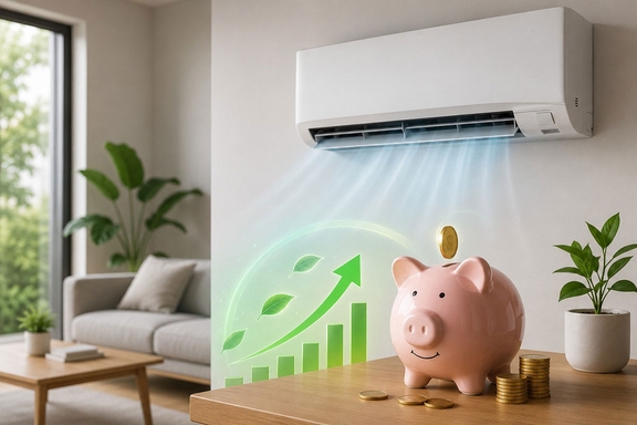 Hiệu suất năng lượng CSPF 6.40 của điều hòa Daikin FTKM35AVMV tiết kiệm bao nhiêu tiền điện?
