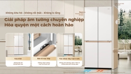 Tủ Lạnh Aqua Multi Door Inverter 508 Lít AQR-MA580XA(MC)U1 Thiết Kế 4 Cửa Hiện Đại, Bảo Quản Thực Phẩm Tươi Ngon