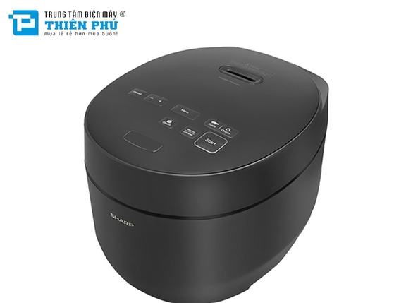 Nồi Cơm Điện Điện Tử Áp Suất Tuần Hoàn Sharp KS-TW181V-B 1.8 Lít