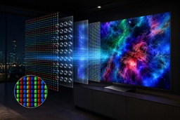 Khám phá những công nghệ ấn tượng trên tivi Samsung Micro RGB 75 Inch 4K MRA75R95HXKXXV