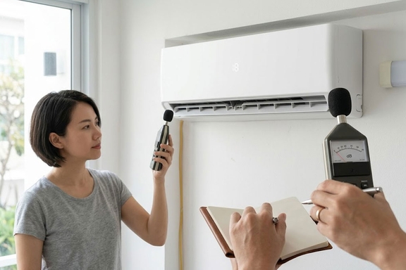 Máy cơ hoạt động có ồn ào? Đánh giá độ ồn trên điều hòa Casper giá rẻ SC-09FB36A
