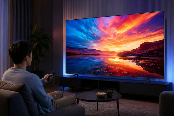Tivi Samsung Mini LED Vision AI 75 Inch 4K UA75M77HAKXXV có gì mới? Có đáng mua trong năm 2026