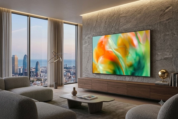 Nâng tầm không gian sống cùng siêu phẩm tivi Samsung Mini LED 75 inch UA75M80HAKXXV